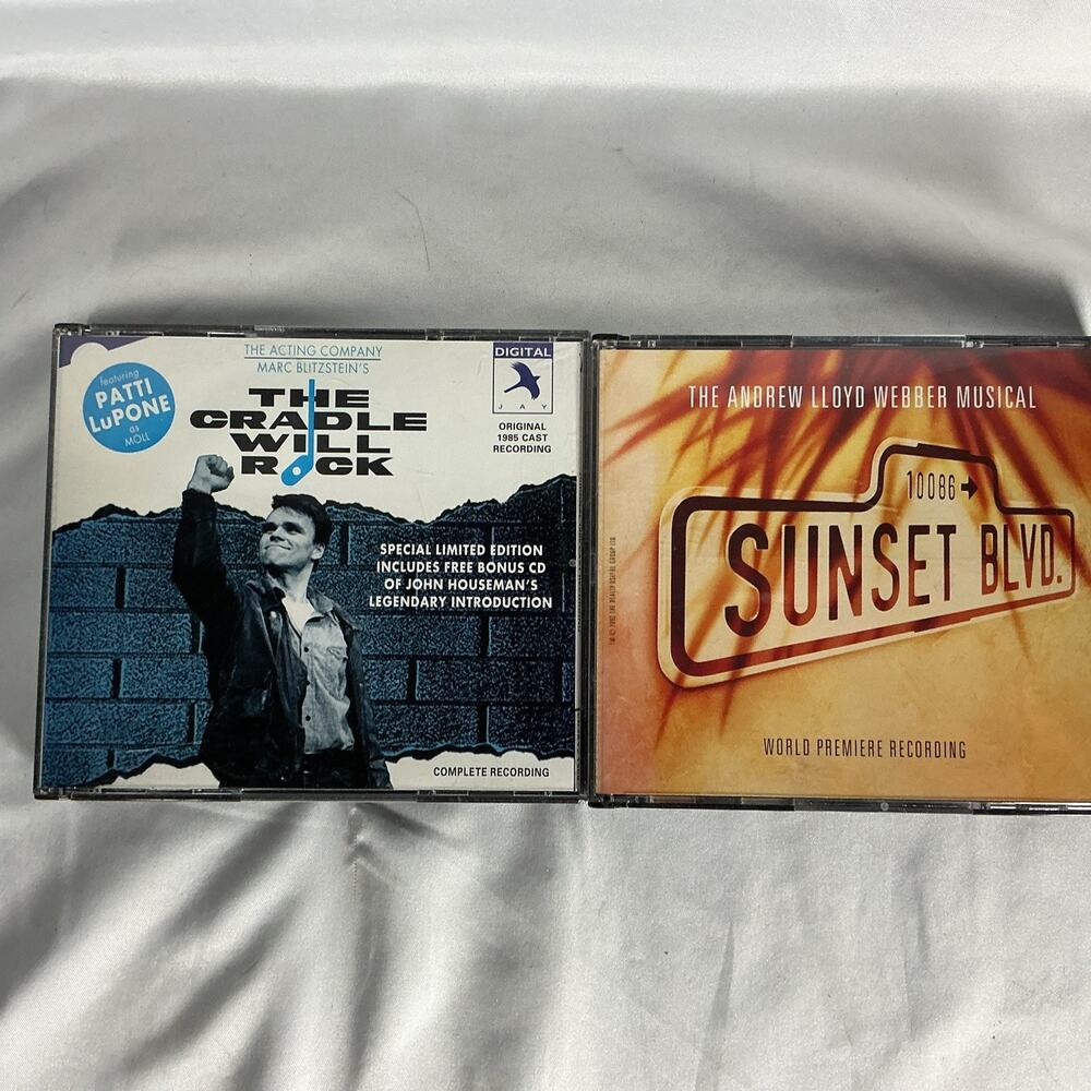 Sunset Blvd. And The Cradle Will Rock Musicals